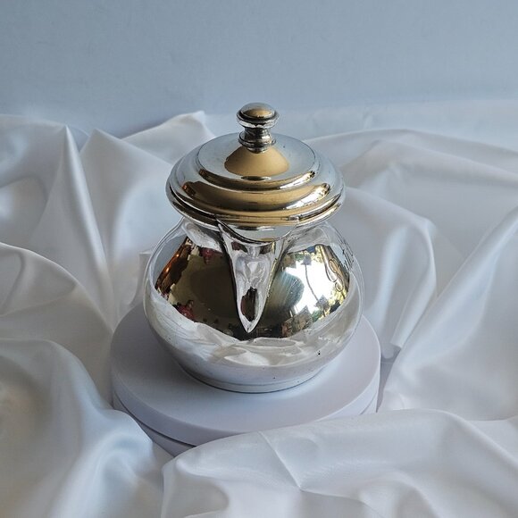 Vintage Quadruple Plate Creamer Pitcher Wm. A. Rogers “State House” Engraved - Picture 2 of 11